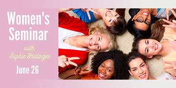 “Women’s Seminar” – for women only3-hour seminar