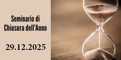 Seminario di Chiusura dell’Anno